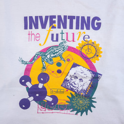 [メンズL] 90年代 Fruit of the Loom/フルーツオブザルーム Tシャツ サイエンスイベント プロモーションT