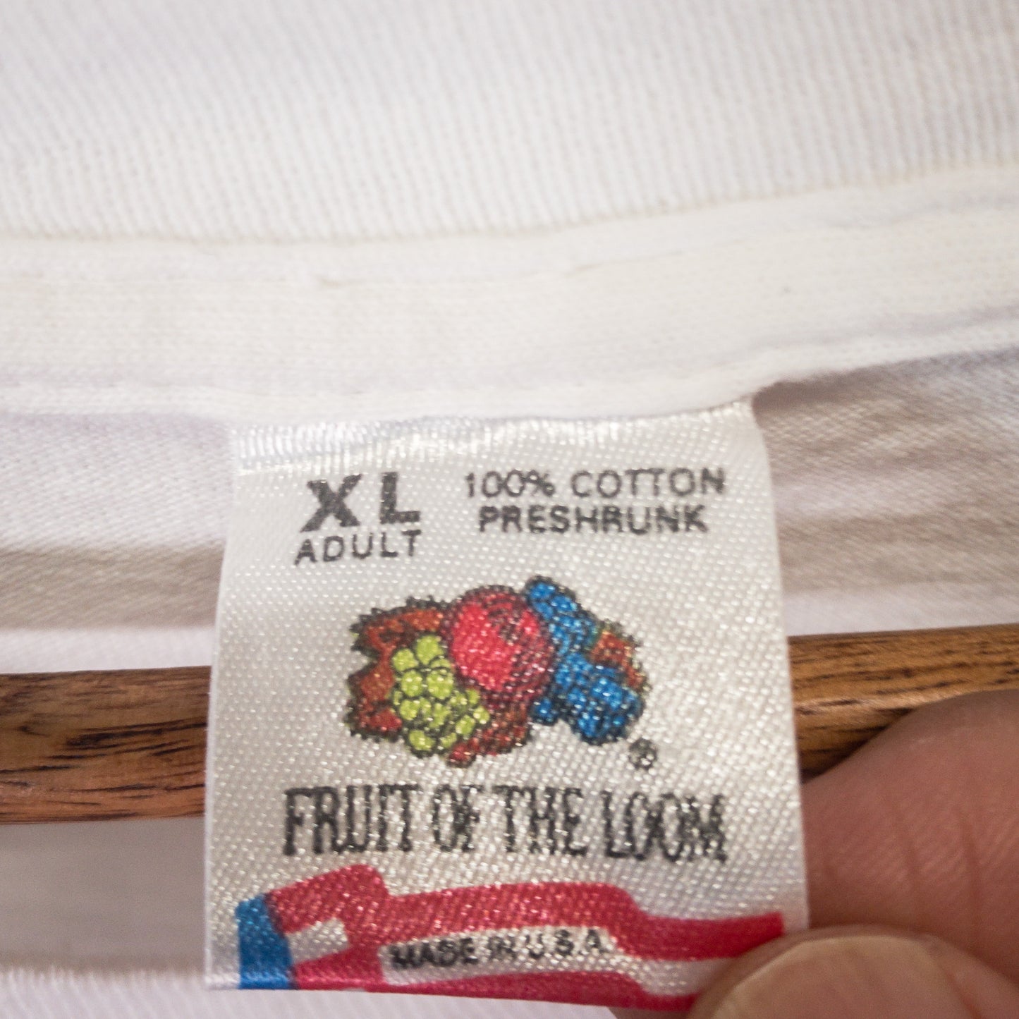 [メンズXL] 90年代 Fruit of the Loom/フルーツオブザルーム Tシャツ Budweiser バドワイザー 企業T