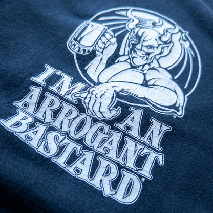 [メンズXL] 長袖Tシャツ Stone Brewing Arrogant Bastard Ale アロガントバスタードエール ロンT ビール