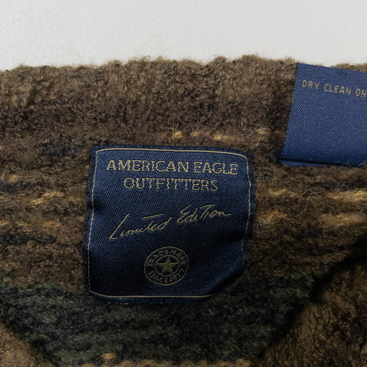 [メンズXL] 90〜00年代 AMERICAN EAGLE/アメリカンイーグル ニット セーター フェアアイル柄
