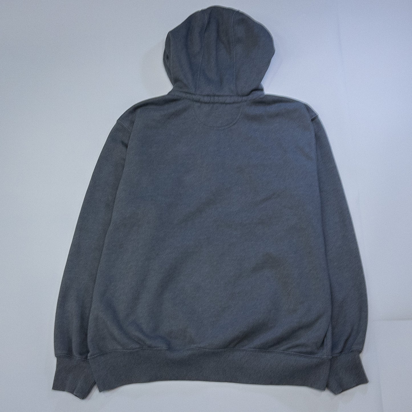 [メンズXL] 00年代 Carhartt/カーハート パーカー LOOSE FIT ハーフジップ 企業