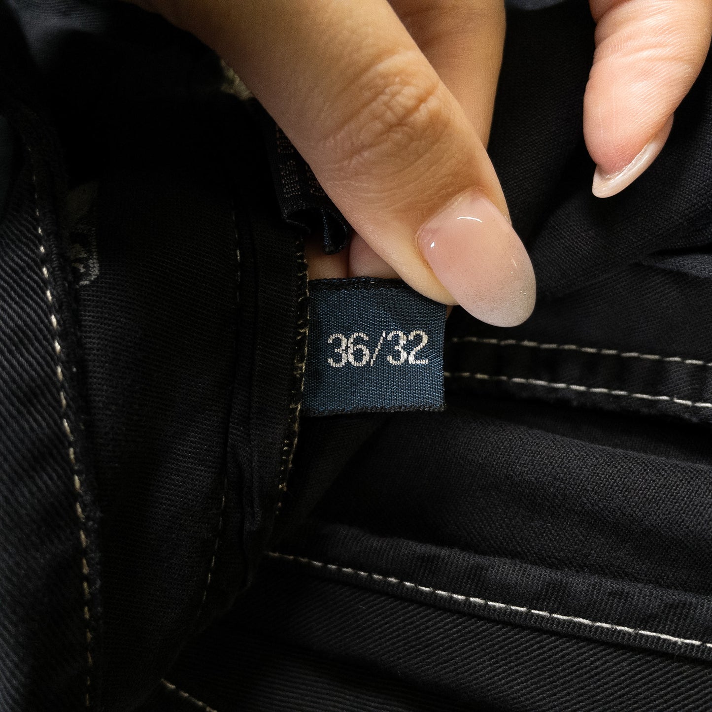 [メンズW34] 90年代 Polo by Ralph Lauren/ポロバイラルフローレン チノパン HAMMOND PANT 黒染め