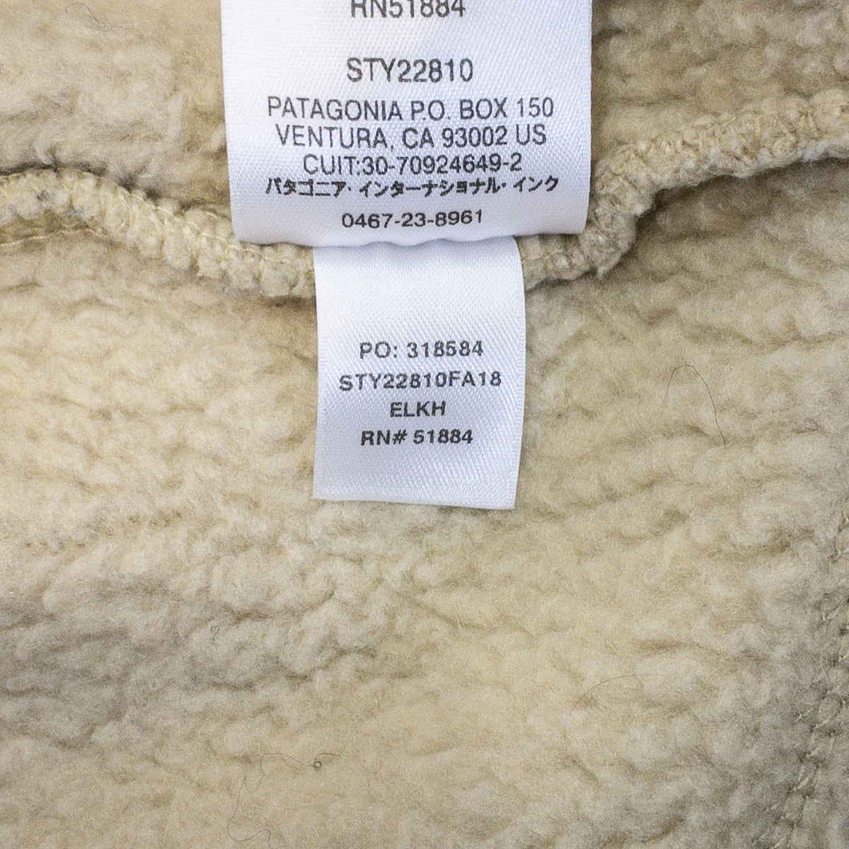 [メンズL] 00年代 Patagonia/パタゴニア フリースジャケット レトロパイルプルオーバー STY22810FA18