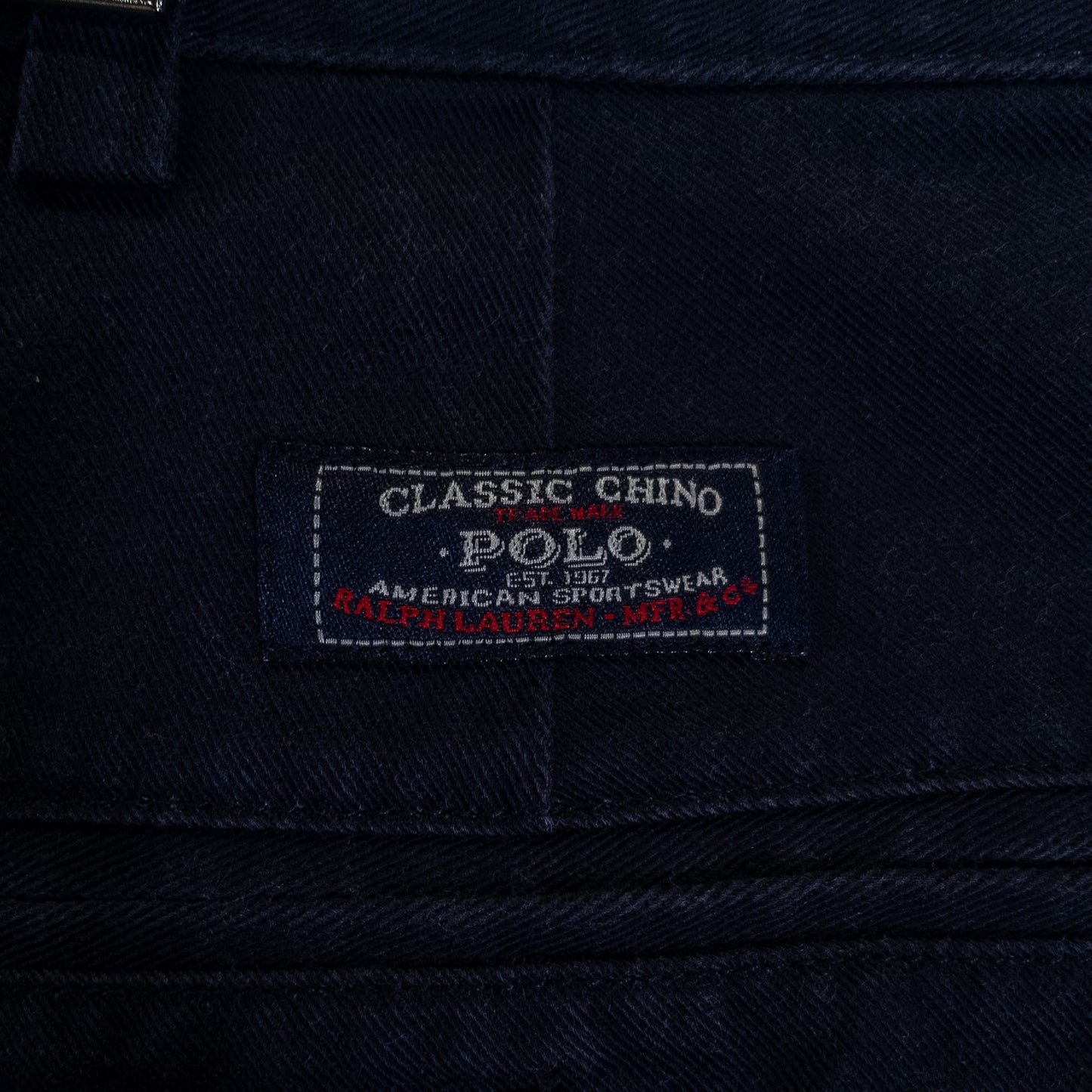 チノショーツ 38 ブラック コットン100% Polo By Ralph Lauren/ポロバイラルフローレン