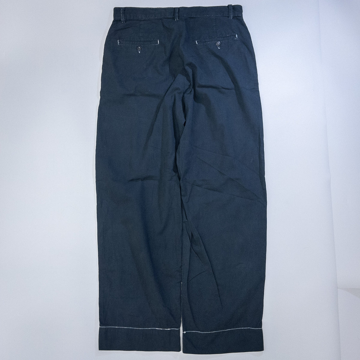 [メンズW30] 90年代 Polo by Ralph Lauren/ポロバイラルフローレン スラックス シアサッカー USA製 黒染め