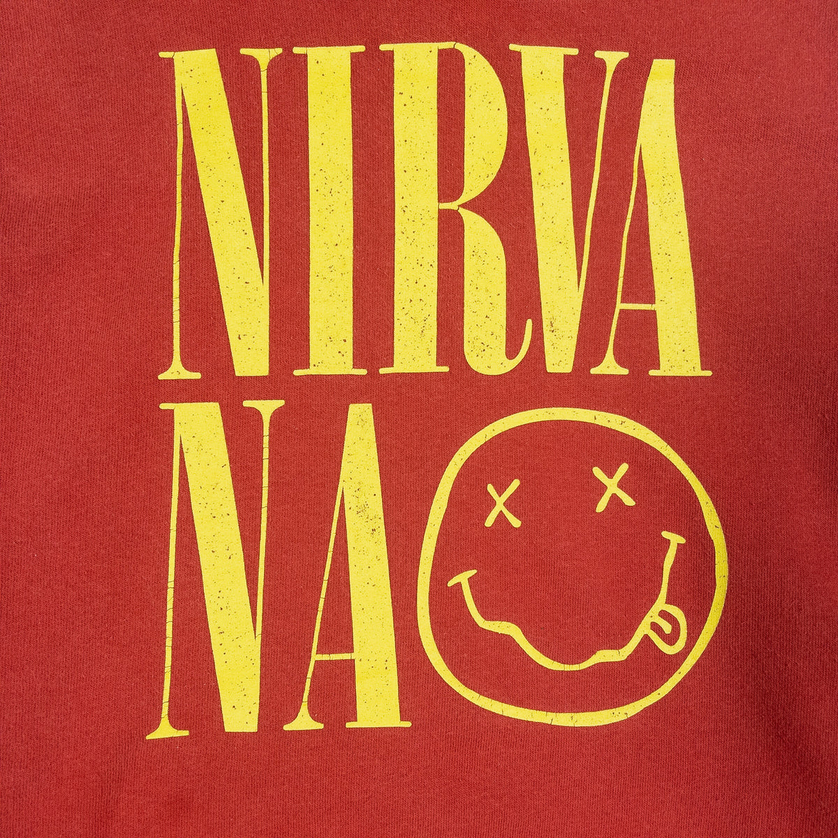 [メンズL] 00年代 パーカー NIRVANA ニルヴァーナ バンドスウェット