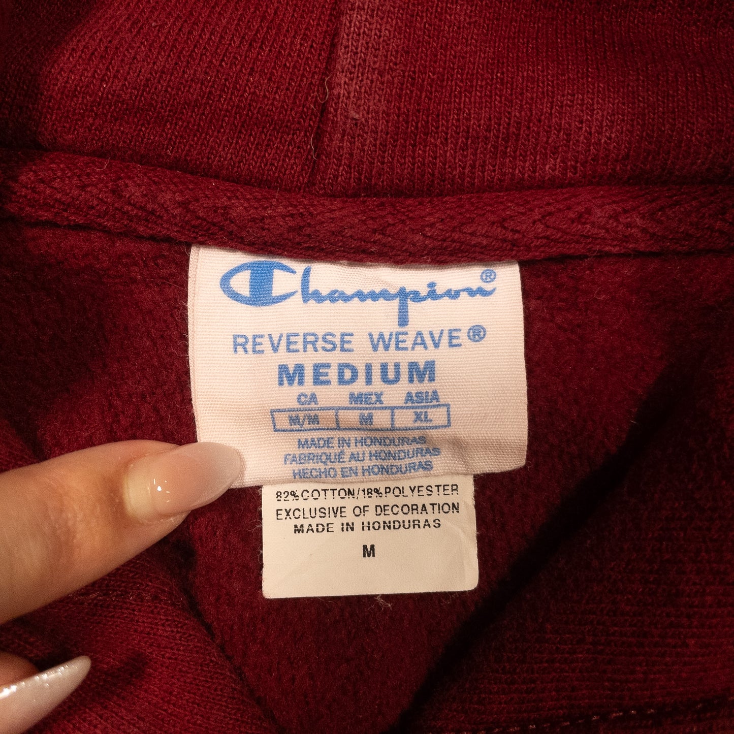 [メンズM] 00年代 Champion/チャンピオン パーカー REVERSE WEAVE リバースウィーブ