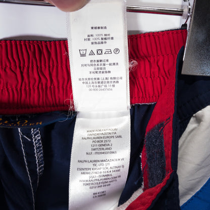 [メンズW30] 00〜10年代 Polo Ralph Lauren/ポロラルフローレン ショートパンツ ナイロンショーツ ロゴプリント
