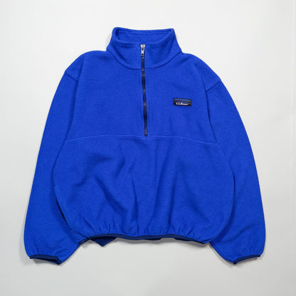 [レディース3XL] 90年代 L.L.Bean/エルエルビーン フリースジャケット USA製 ハーフジップ