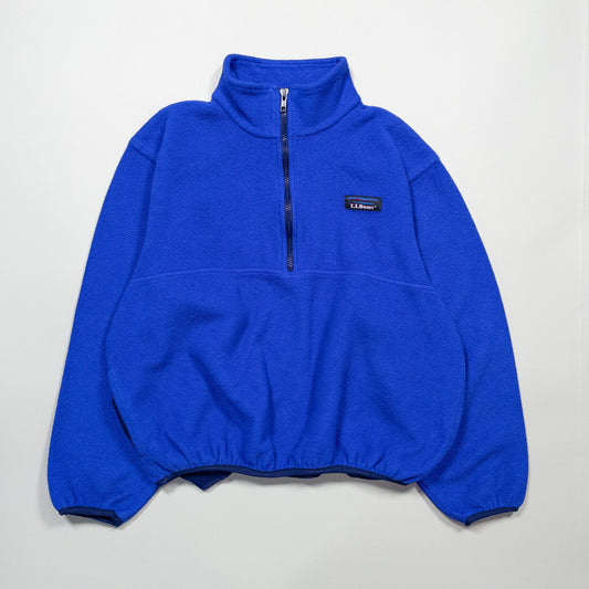 [レディース3XL] 90年代 L.L.Bean/エルエルビーン フリースジャケット USA製 ハーフジップ