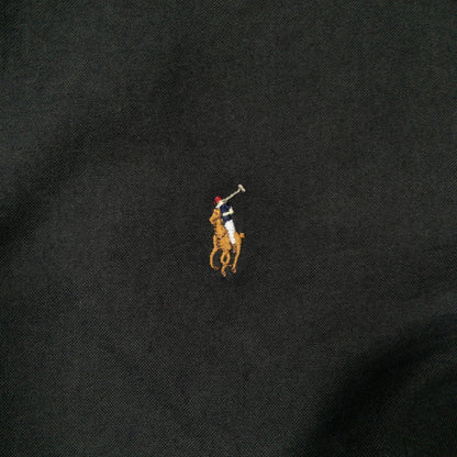 [メンズXXL] 90〜00年代 Ralph Lauren/ラルフローレン 長袖シャツ CLASSIC FIT 黒染め