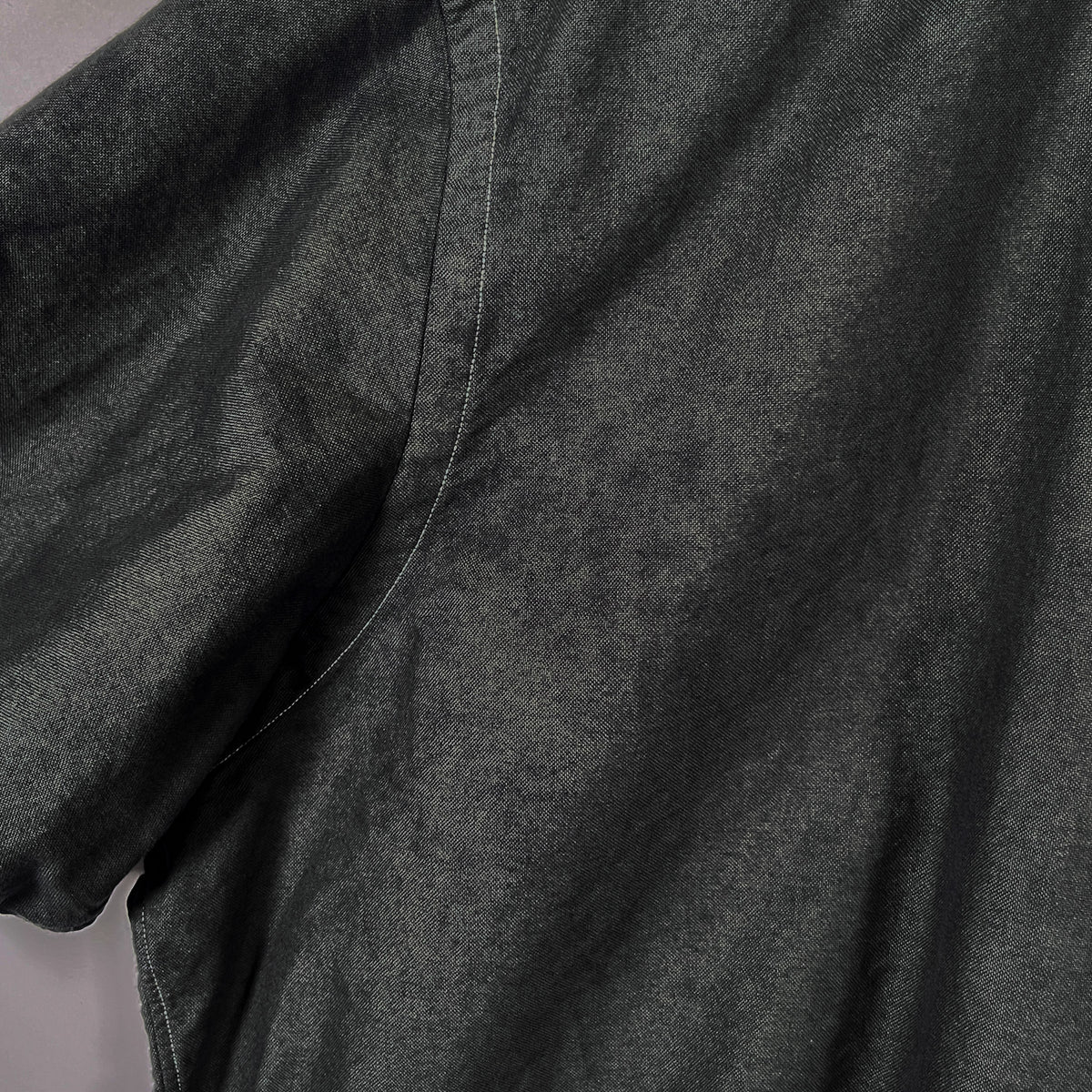 [メンズ3XL] 00年代 Ralph Lauren/ラルフローレン 半袖シャツ 黒染め