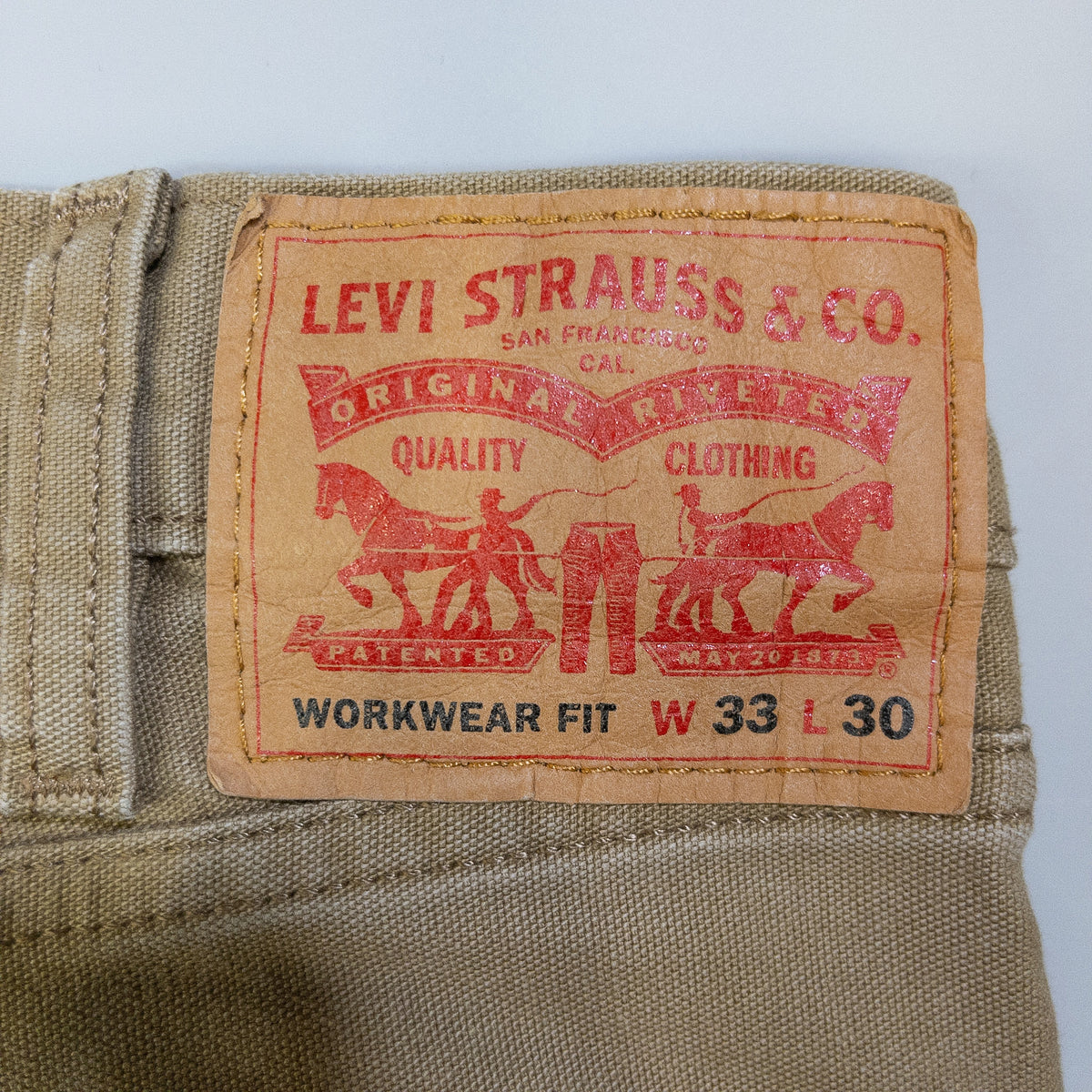 [メンズW32] 00年代 Levi's/リーバイス WORKWEAR FIT ワークパンツ