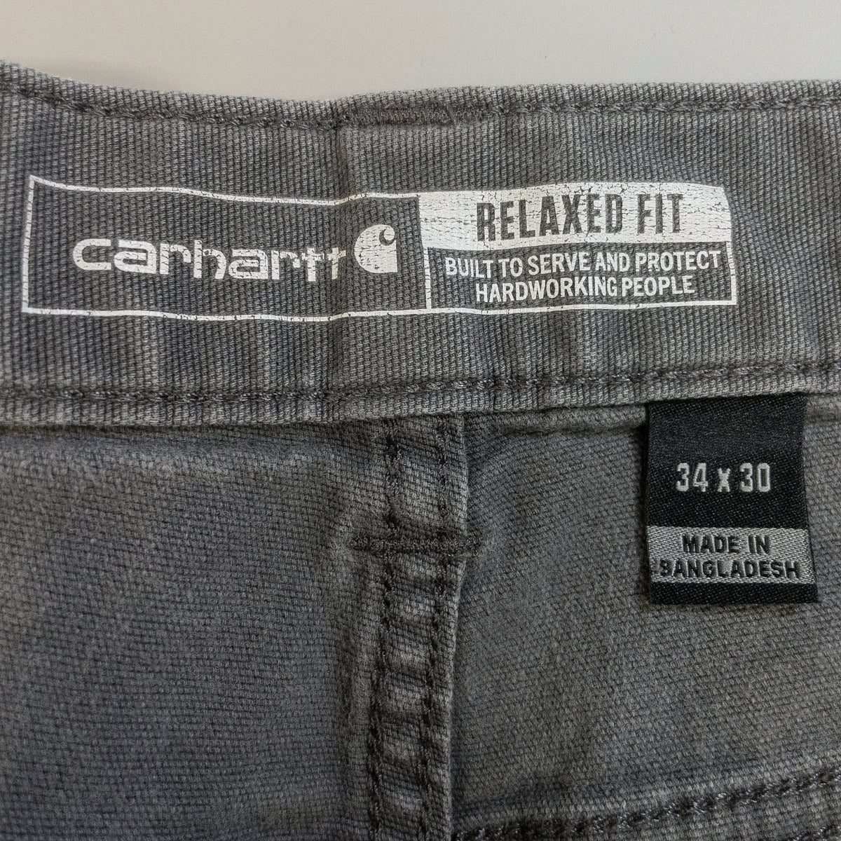 [メンズW33] 00年代 Carhartt/カーハート ワークパンツ RUGGED FLEX 5ポケット ストレッチ