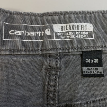 [メンズW33] 00年代 Carhartt/カーハート ワークパンツ RUGGED FLEX 5ポケット ストレッチ