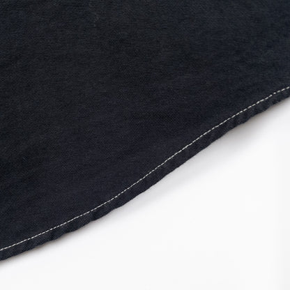 [メンズXL] 00年代 Ralph Lauren/ラルフローレン 半袖シャツ 総柄 ヤシの木 黒染め