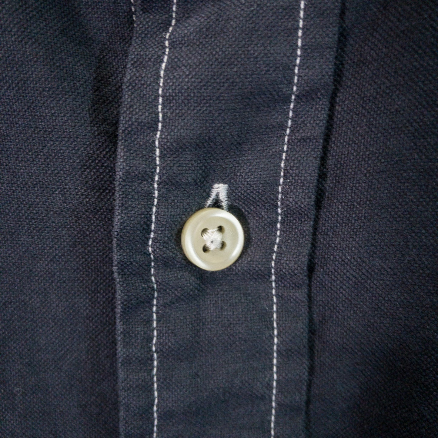 [メンズL] 00年代 Ralph Lauren/ラルフローレン 半袖シャツ 総柄 黒染め