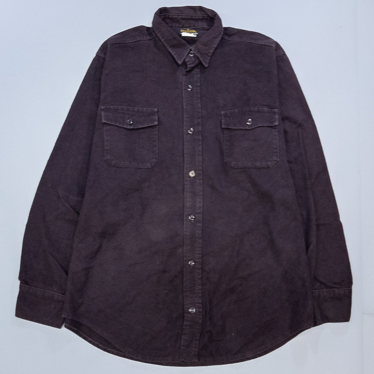 [メンズXXL] 90年代 DEERSKIN 長袖シャツ シャモアクロスシャツ USA製