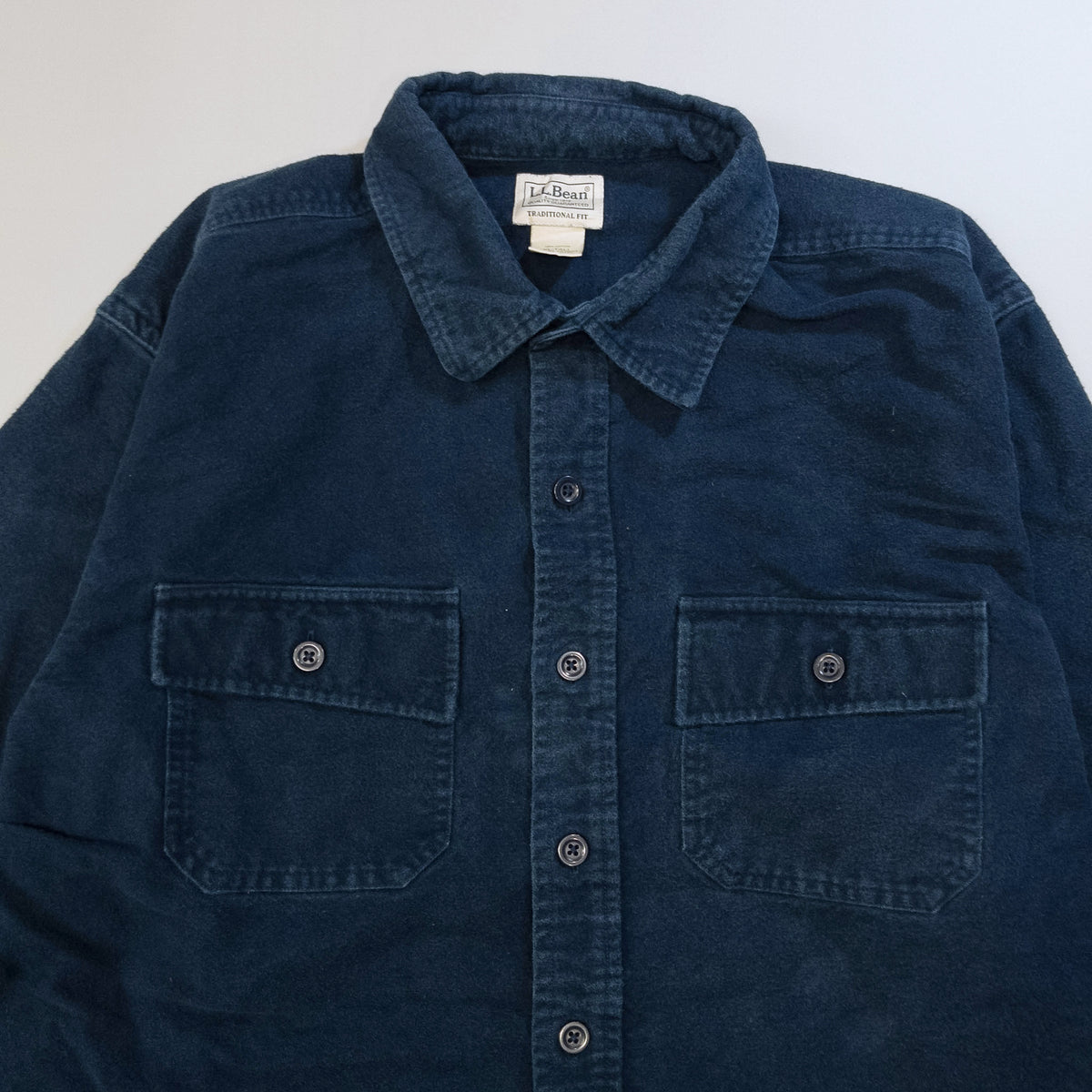 [メンズXXL] 00年代 L.L.Bean/エルエルビーン ネルシャツ シャモアクロスシャツ