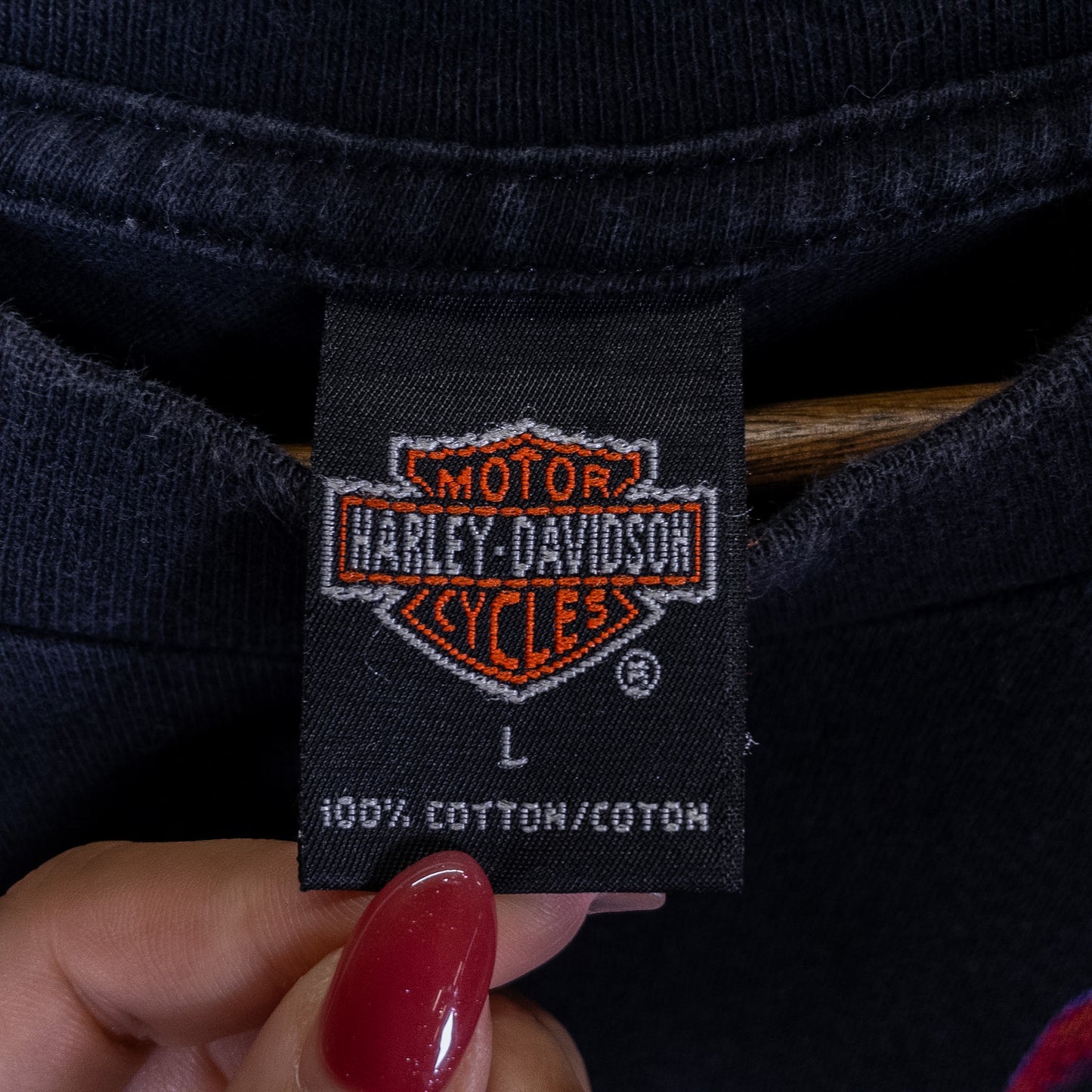 [メンズM] 90〜00年代 Harley-Davidson/ハーレーダビッドソン Tシャツ ハーレーT