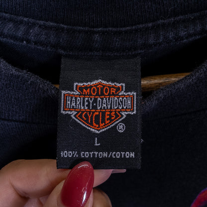 [メンズM] 90〜00年代 Harley-Davidson/ハーレーダビッドソン Tシャツ ハーレーT