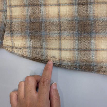 [メンズS] 70〜80年代 PENDLETON/ペンドルトン 長袖シャツ オンブレチェック ウールシャツ