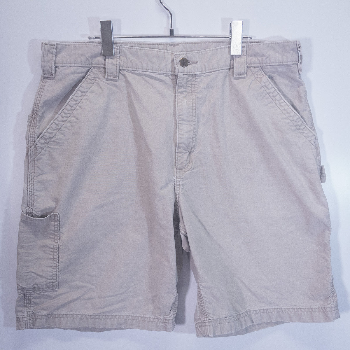 [メンズW36] 90年代 Carhartt/カーハート ショートパンツ・ハーフパンツ ワークショーツ ポケット付き
