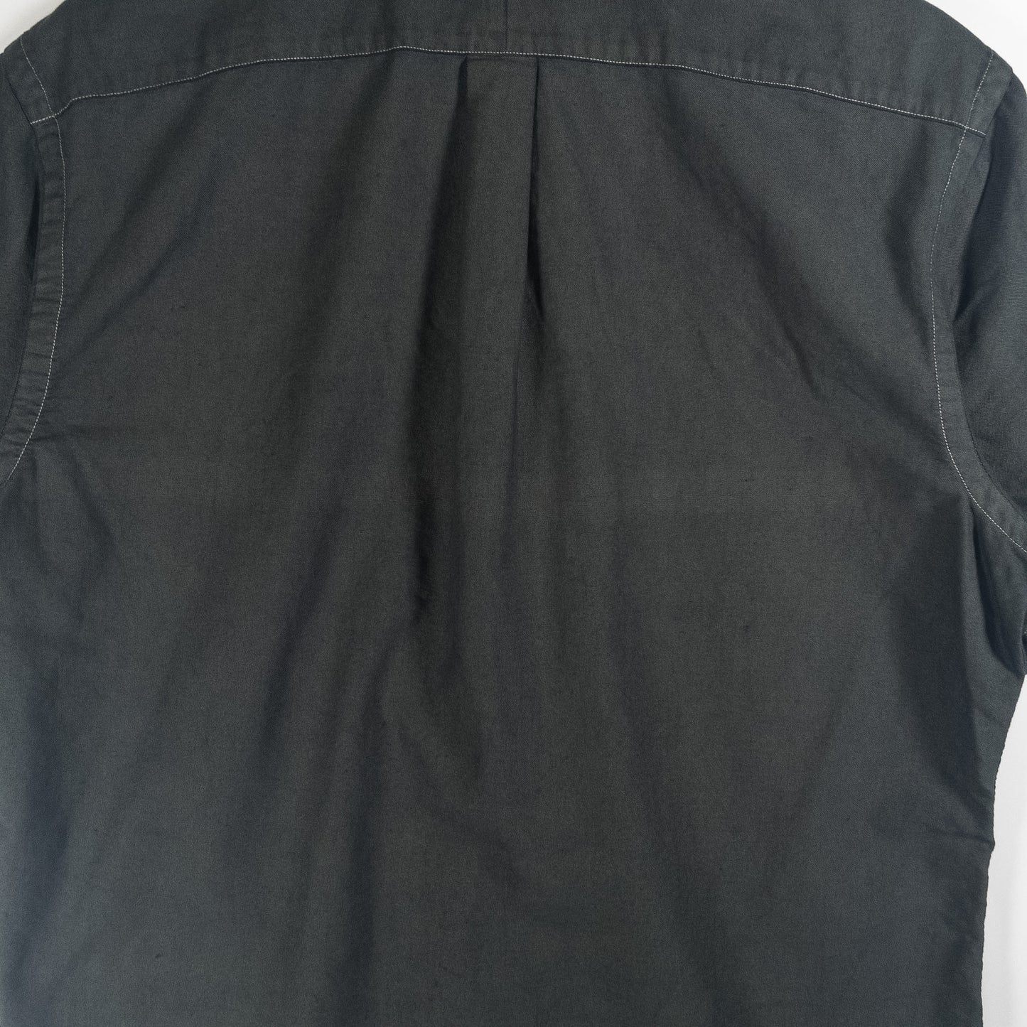 [メンズL] 90〜00年代 Ralph Lauren/ラルフローレン 半袖シャツ 黒染め