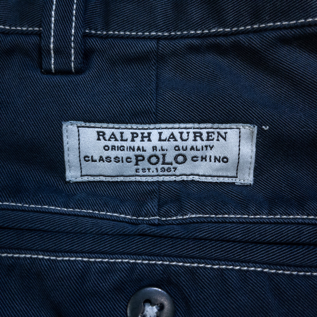 [メンズW31] 90〜00年代 Polo by Ralph Lauren/ポロバイラルフローレン チノパン ANDREW PANT 黒染め