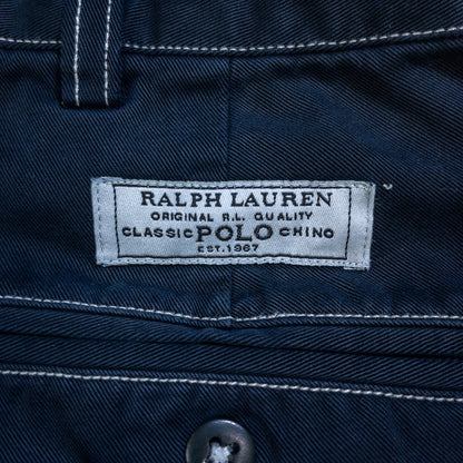 [メンズW31] 90〜00年代 Polo by Ralph Lauren/ポロバイラルフローレン チノパン ANDREW PANT 黒染め
