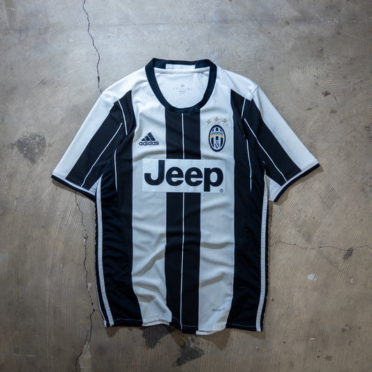 [メンズS] 00年代 adidas/アディダス ゲームシャツ サッカーユニフォーム Juventus ユベントス