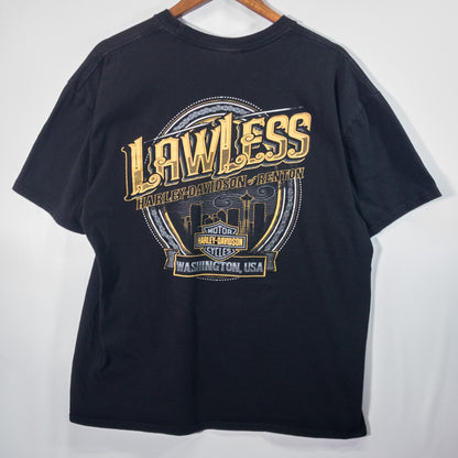 [メンズL] 00年代 Harley-Davidson/ハーレーダビッドソン Tシャツ