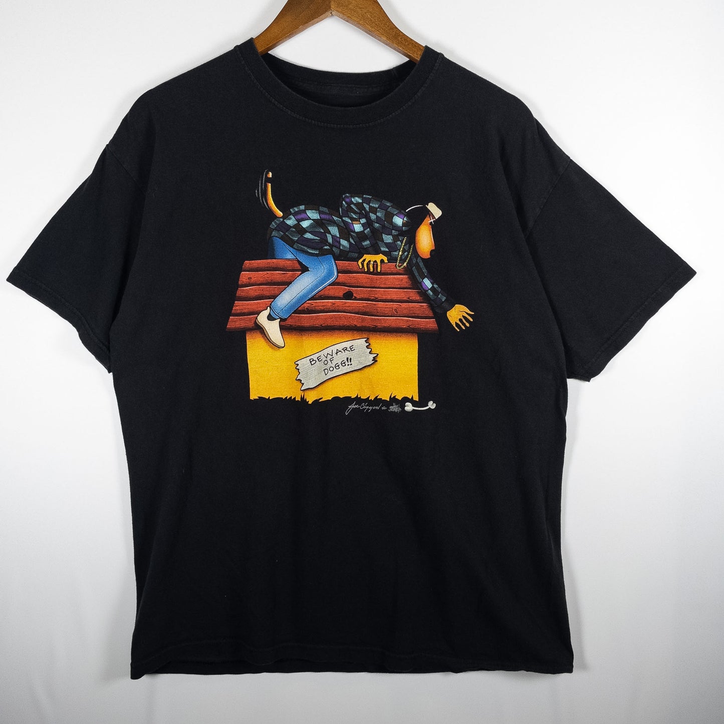 [メンズM] 00年代 JOE COOL Tシャツ Snoop Dogg スヌープドッグ ラップT