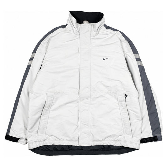 [メンズ3XL] 00年代 Nike/ナイキ ジャンパー・ブルゾン 裏フリース フルジップ ビッグサイズ