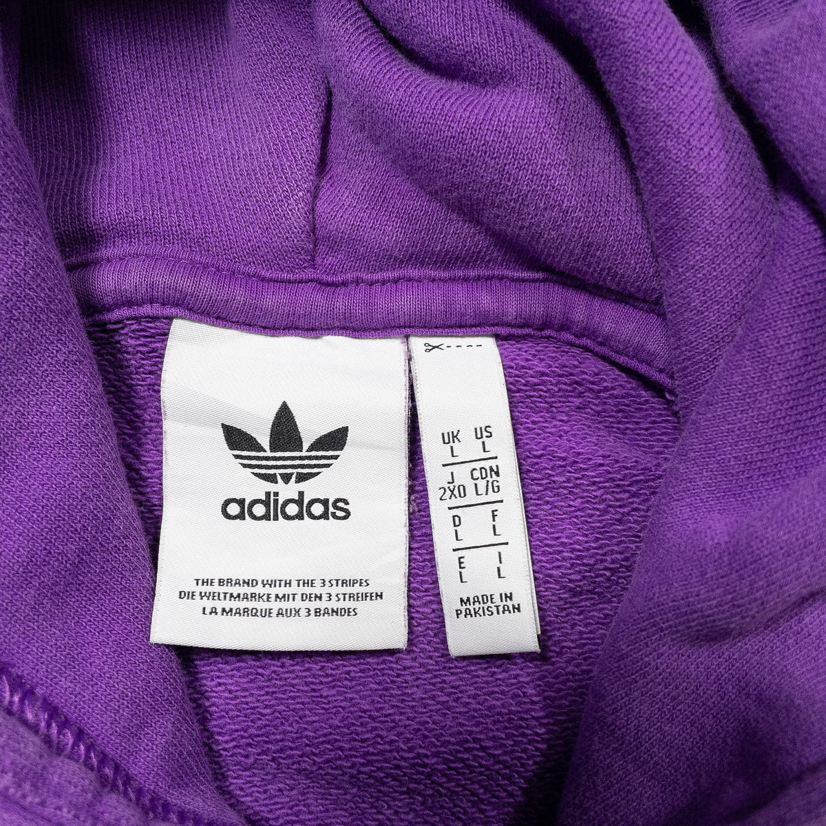 [メンズXL] 00年代 adidas/アディダス スウェット トレーナー ワンポイント