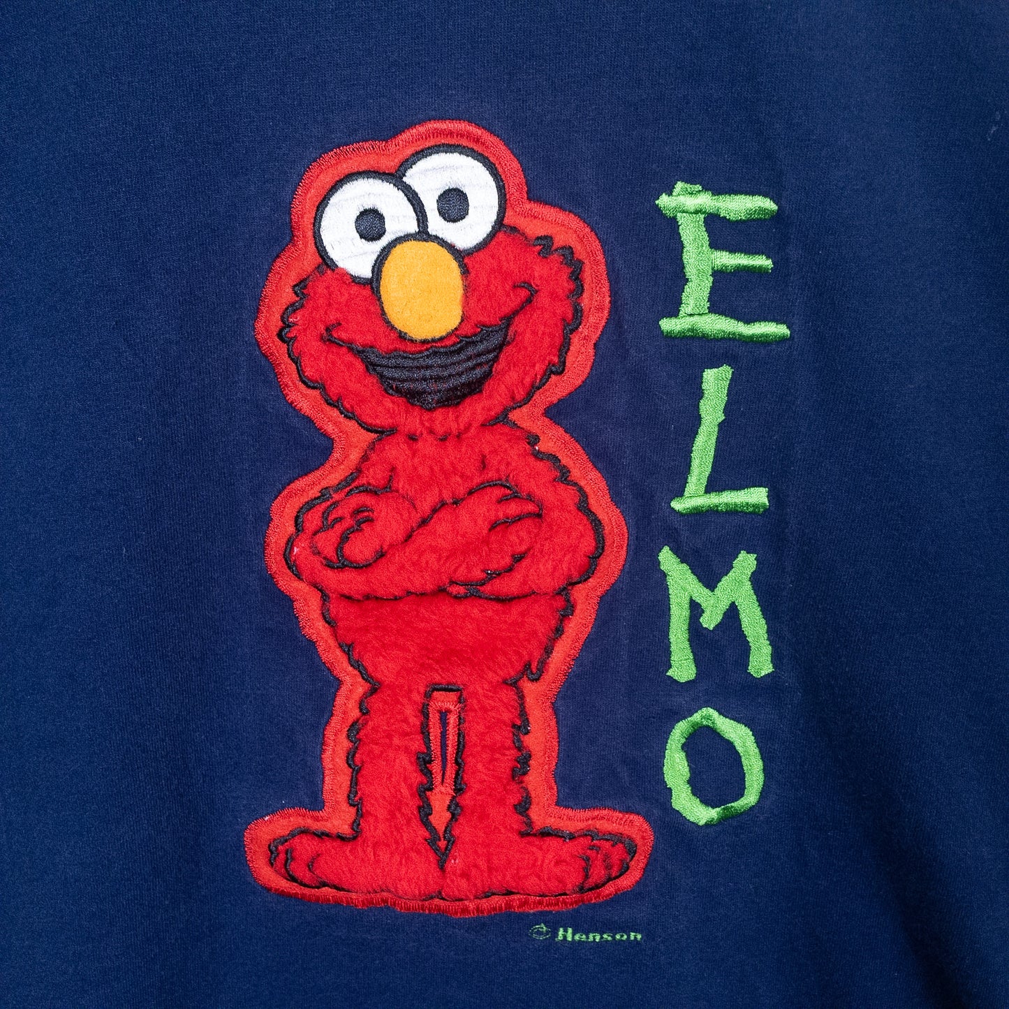 [メンズL] 90年代 SESAME STREET/セサミストリート Tシャツ キャラクターT エルモ USA製