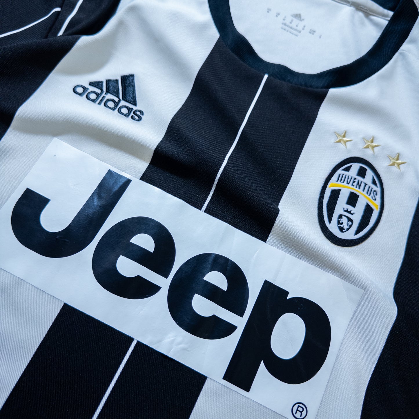 [メンズS] 00年代 adidas/アディダス ゲームシャツ サッカーユニフォーム Juventus ユベントス