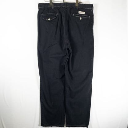 [メンズW34] 90年代 Polo by Ralph Lauren/ポロバイラルフローレン チノパン HAMMOND PANT 黒染め