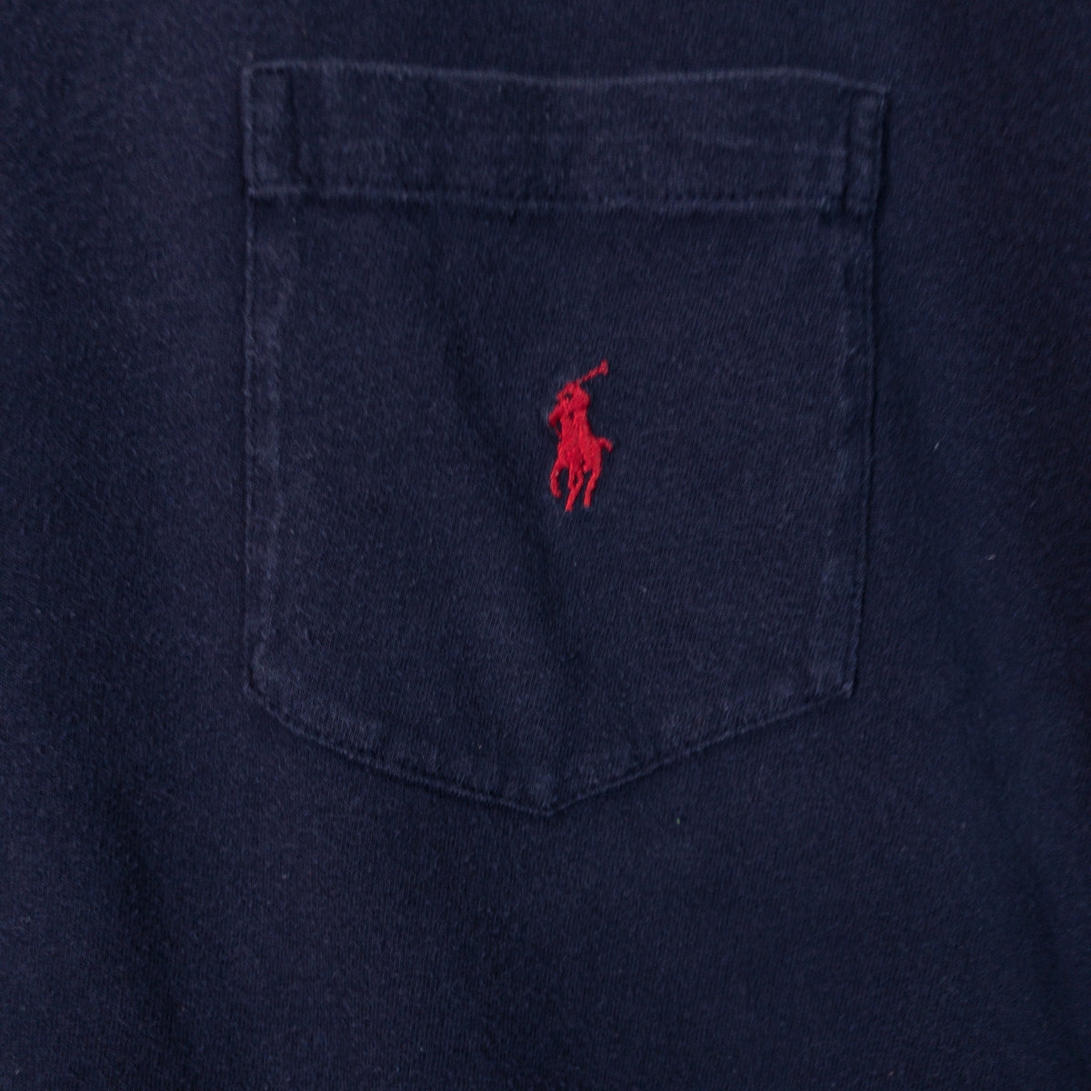 [メンズXXXL] 90年代 Polo Ralph Lauren/ポロラルフローレン Tシャツ ポケット刺繍 刺繍ロゴ