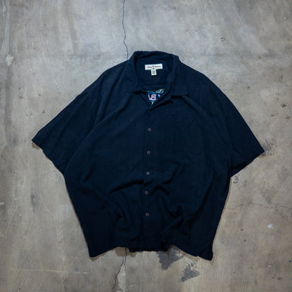 [メンズ3XL] 90年代 Tommy Bahama/トミーバハマ アロハシャツ・かりゆしウェア バック刺繍 開襟シャツ