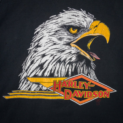 [メンズL] 90年代 Fruit of the Loom/フルーツオブザルーム ノースリーブシャツ/タンクトップ ハーレーT Harley-Davidson ハーレーダビッドソン