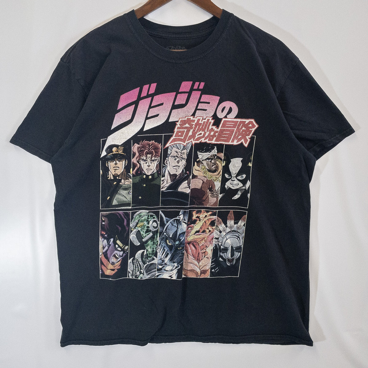 [メンズL] 00〜10年代 Tシャツ ジョジョの奇妙な冒険 アニメT キャラクターT