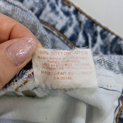 [メンズW33] 80〜90年代 Levi's/リーバイス デニム ジーンズ 531 ケミカルウォッシュ