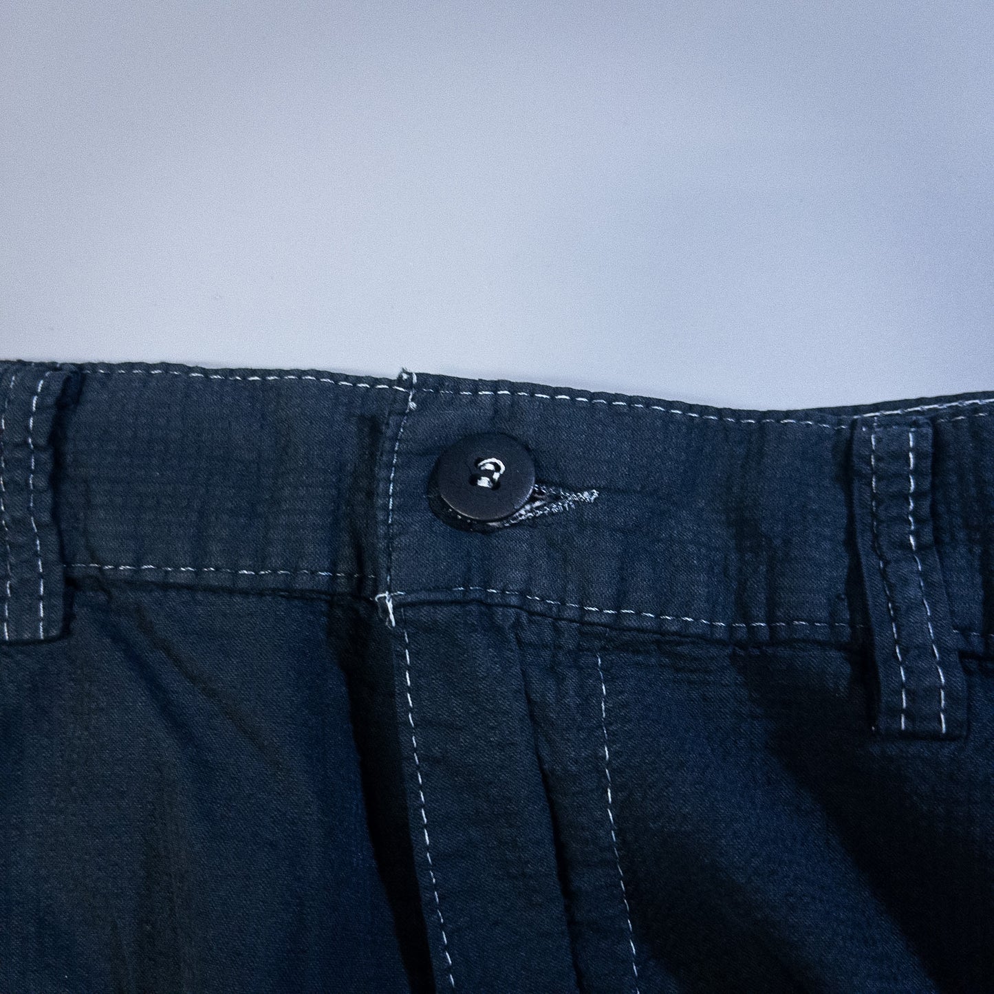 [メンズW30] 90年代 Polo by Ralph Lauren/ポロバイラルフローレン スラックス シアサッカー USA製 黒染め