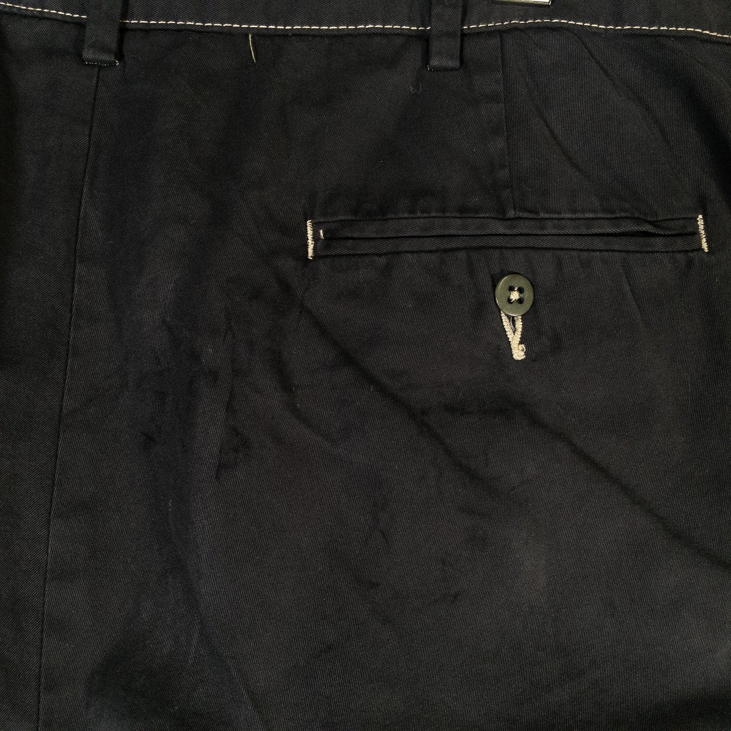 [メンズW35] 90〜00年代 Polo by Ralph Lauren/ポロバイラルフローレン チノパン 黒染め