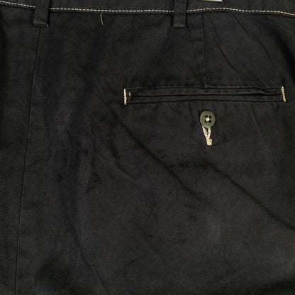 [メンズW35] 90〜00年代 Polo by Ralph Lauren/ポロバイラルフローレン チノパン 黒染め