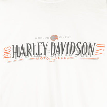 [メンズXL] 00年代 Harley-Davidson/ハーレーダビッドソン 長袖Tシャツ ロンT USA製
