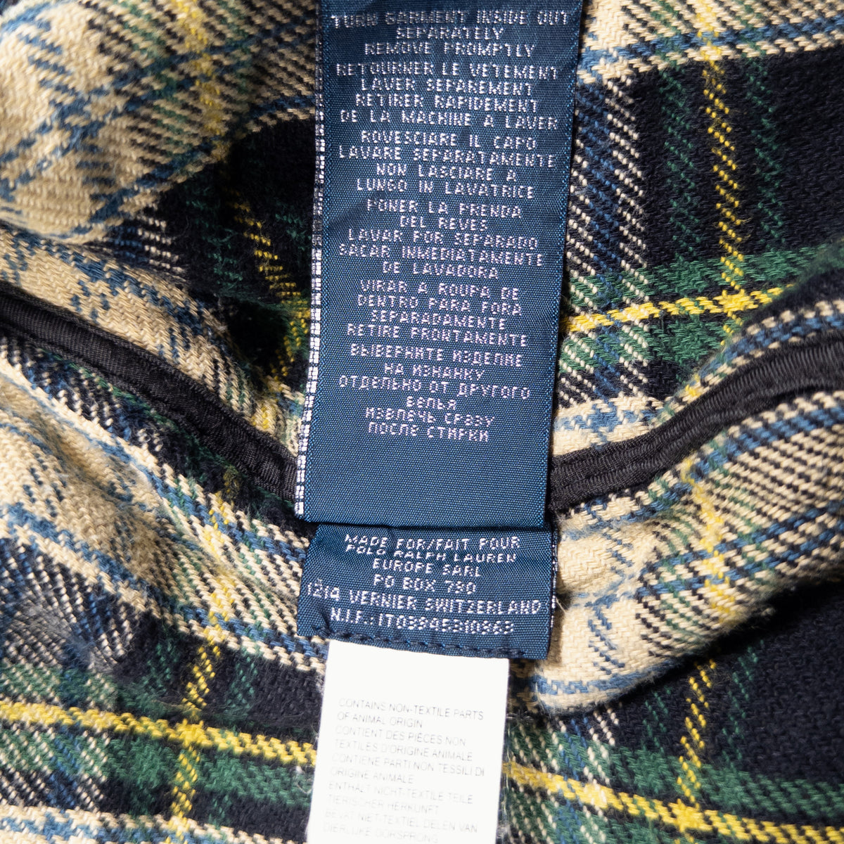 [メンズXXL] 90〜00年代 Polo by Ralph Lauren/ポロバイラルフローレン スイングトップ 襟コーデュロイ スポーツジャケット