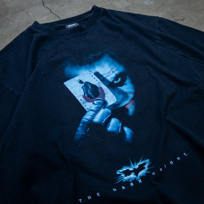 [メンズL] 00年代 The Dark Night Tシャツ ムービーT The Dark Night JOKER ジョーカー