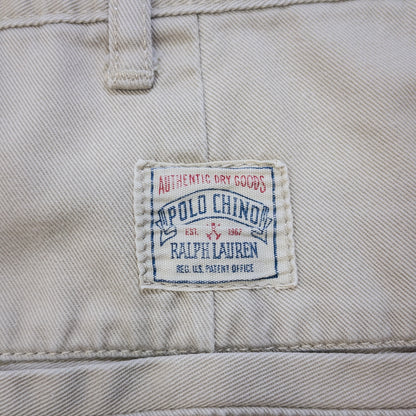 [メンズW35] 90年代 Ralph Lauren/ラルフローレン ショートパンツ チノショーツ ポロチノ